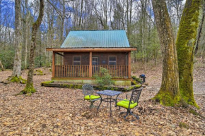Peaceful Mountain City Cabin with Porch and Fire Pit